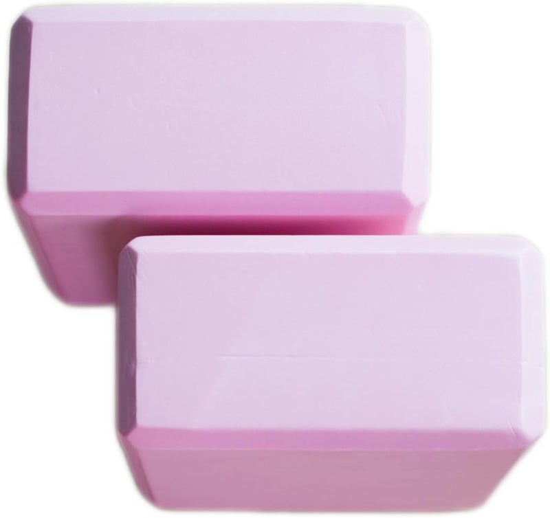 binstree Yoga Block High Density EVA Foam Blocks 2 Packs 9"x6"x3" Each, Supportive, Lightweight with Beveled Edges for Yoga, Pilates, and Meditation - Image 4